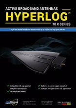 Load image into Gallery viewer, Aaronia HyperLOG 7040X BPA Active Directional Logarithmic Antenna 700MHz - 4GHz