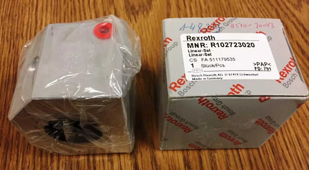 Bosch Rexroth R102723020 Linear Ball Bearing - Precision Motion Component - ZYYKZ Test Equipment