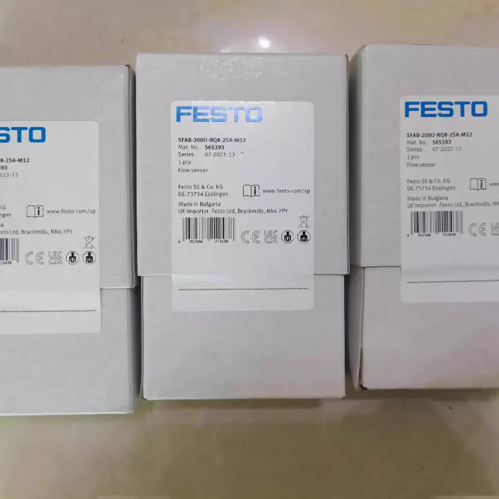 FESTO SFAB-200U-HQ8-2SA-M12 High-Precision Flow Sensor - ZYYKZ Test Equipment