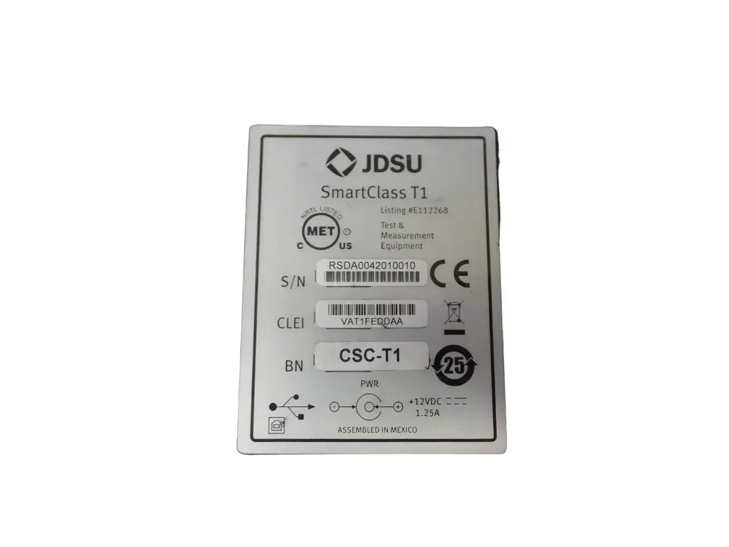 JDSU SmartClass T1 Handheld T1 Service Meter Tester - ZYYKZ Test Equipment
