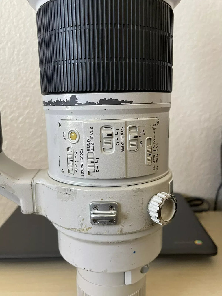 Canon EF 600mm f/4L IS USM Telephoto Ultrasonic Lens - ZYYKZ Test Equipment