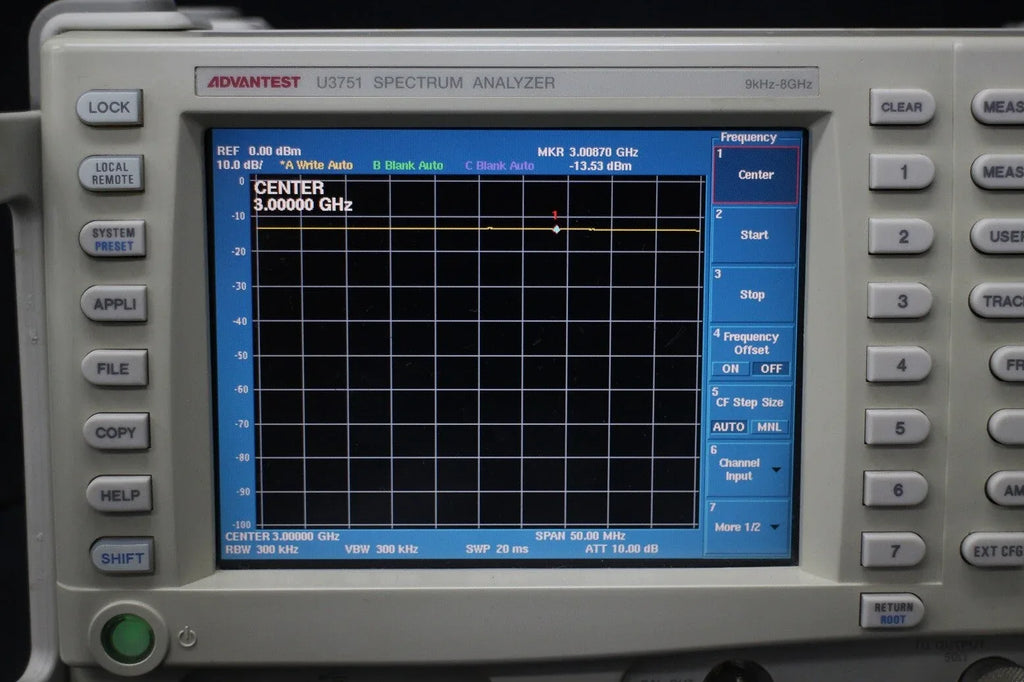 ADVANTEST 8GHz High-Performance Spectrum Analyzer - ZYYKZ Test Equipment