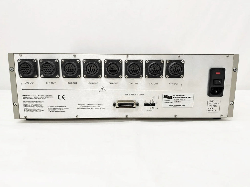 Solartron 1281A Precision Multiplexer Switch - ZYYKZ Test Equipment