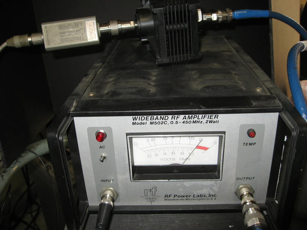 RF POWER LABS Wideband RF Power Amplifier, 1 MHz - 1 GHz - ZYYKZ Test Equipment