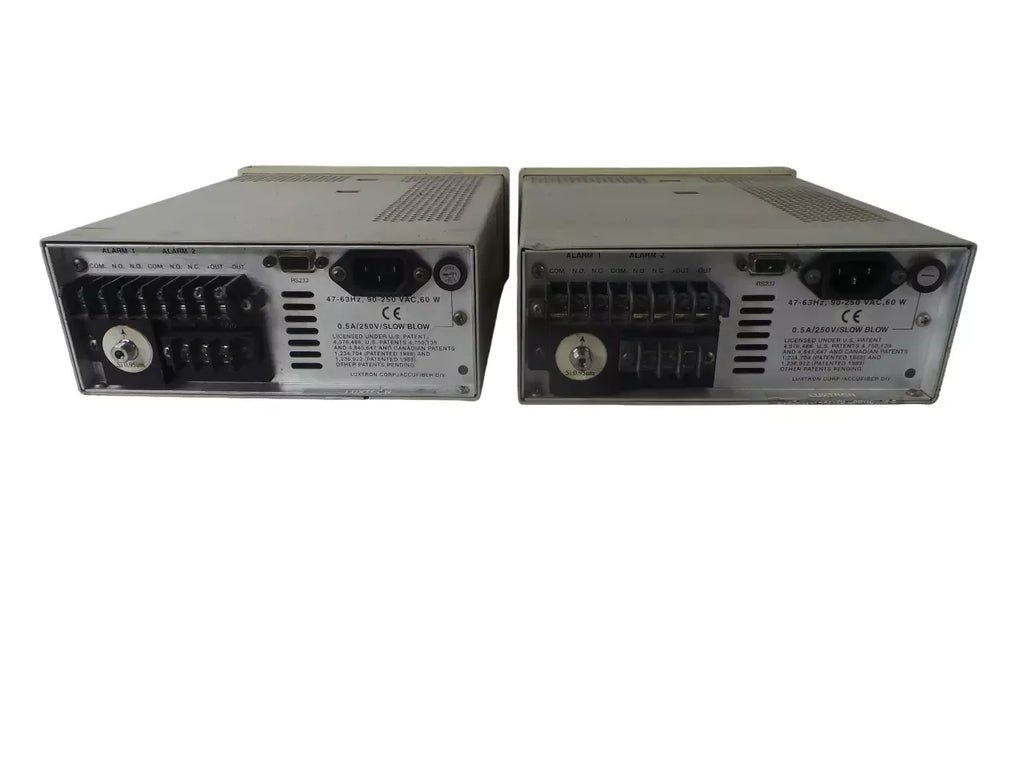 Luxtron M-10 Optical Fiber Temperature Control System - Lot of 2 Units - ZYYKZ Test Equipment