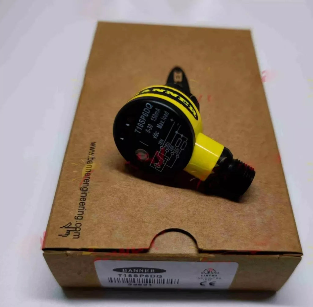 One Banner T18SP6DQ Photoelectric Sensor Switch - High Precision - ZYYKZ Test Equipment