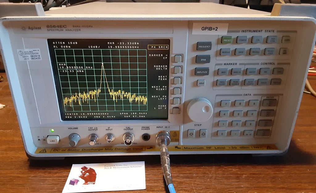 Agilent 8564EC 40 GHz Spectrum Analyzer Module - ZYYKZ Test Equipment
