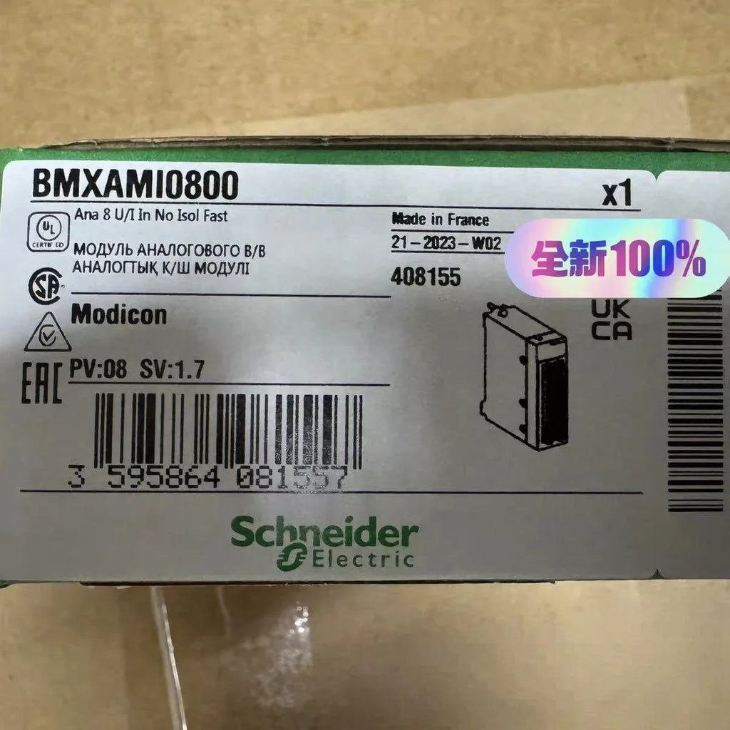 Schneider Electric Modicon BMX-AMI-0800 Analog Input Module - ZYYKZ Test Equipment