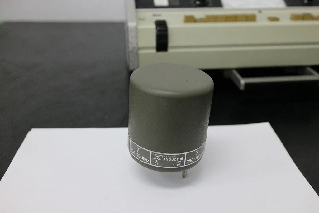 Agilent 16477A 1mH Precision Reference Inductor - ZYYKZ Test Equipment