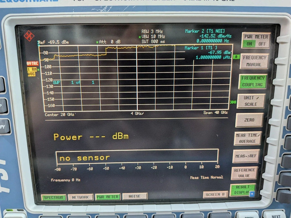 Rohde & Schwarz FSP38 High-Performance Spectrum Analyzer 9 kHz–40 GHz - ZYYKZ Test Equipment