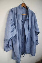 Load image into Gallery viewer, Blue Kimono-Style Remake Coat - Modern Fusion Outerwear - ZYYKZ Test Equipment