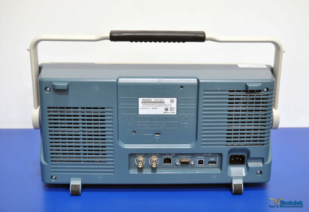 Tektronix MDO3014 100MHz 4-Channel Mixed Domain Oscilloscope - Calibrated 2.5GS/s