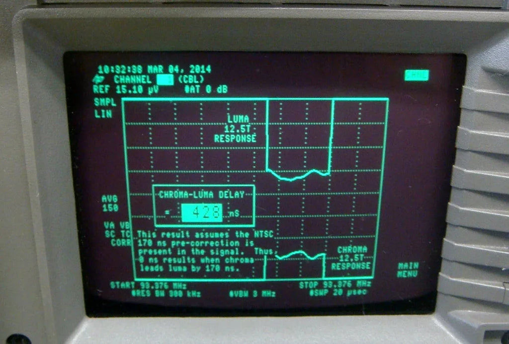 Agilent CATV Analyzer 1MHz-1.8GHz for Cable TV Signal Testing - ZYYKZ Test Equipment