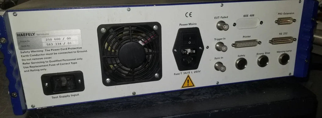 Haefely Surge Generator for EN 61000-4-5 EMC Compliance Testing - ZYYKZ Test Equipment