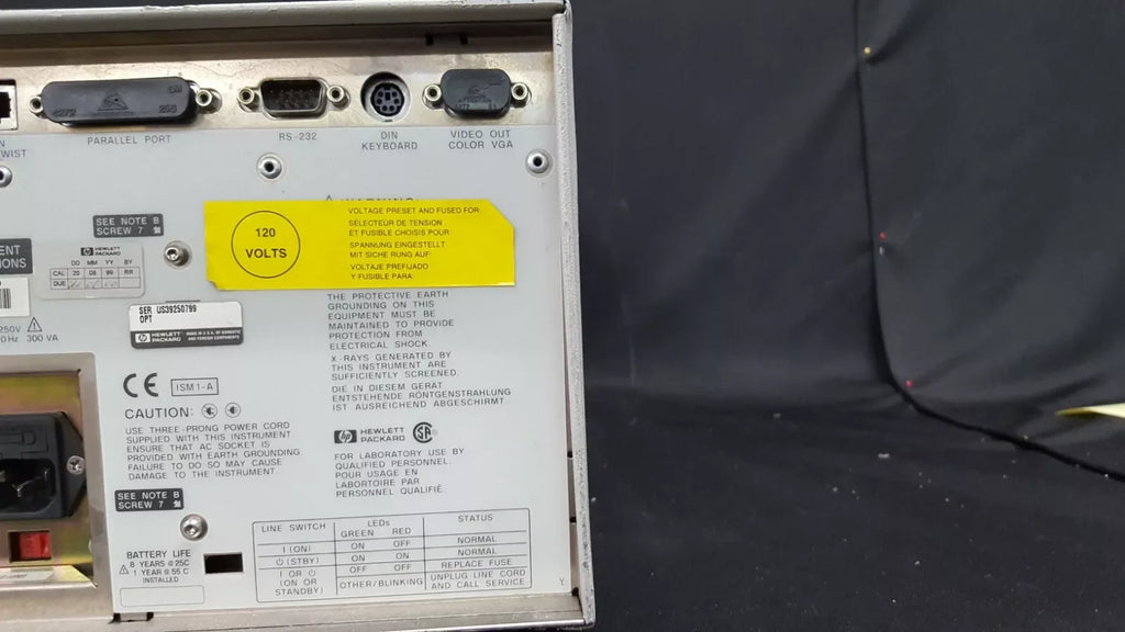 Agilent 8714ET RF Network Analyzer 300 kHz to 3 GHz - ZYYKZ Test Equipment