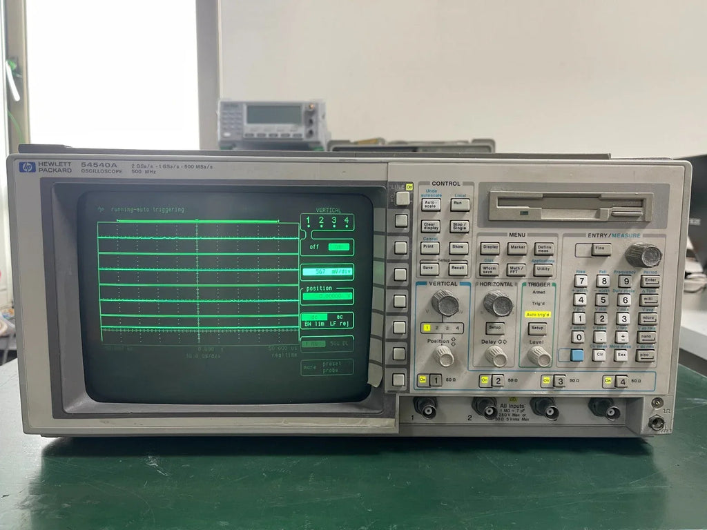 Agilent 54540A 500MHz Digital Oscilloscope - ZYYKZ Test Equipment