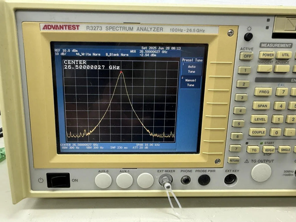 Advantest R3273 High-Performance Spectrum Analyzer - ZYYKZ Test Equipment