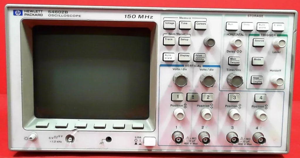 Agilent 54602B 2-Channel 150 MHz Oscilloscope - ZYYKZ Test Equipment