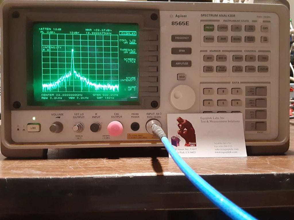 Agilent 8565E 50 GHz High-Performance Spectrum Analyzer - ZYYKZ Test Equipment