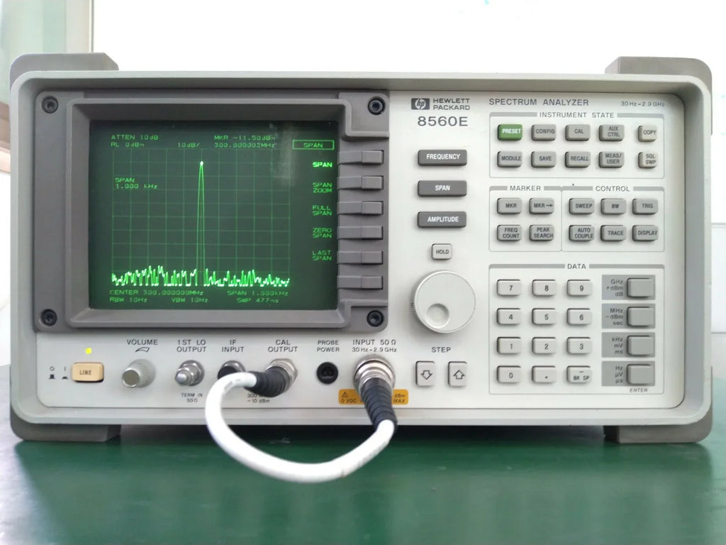 HP Agilent 8560E Spectrum Analyzer 30 Hz - 2.9 GHz, 3170 Hours Usage - ZYYKZ Test Equipment