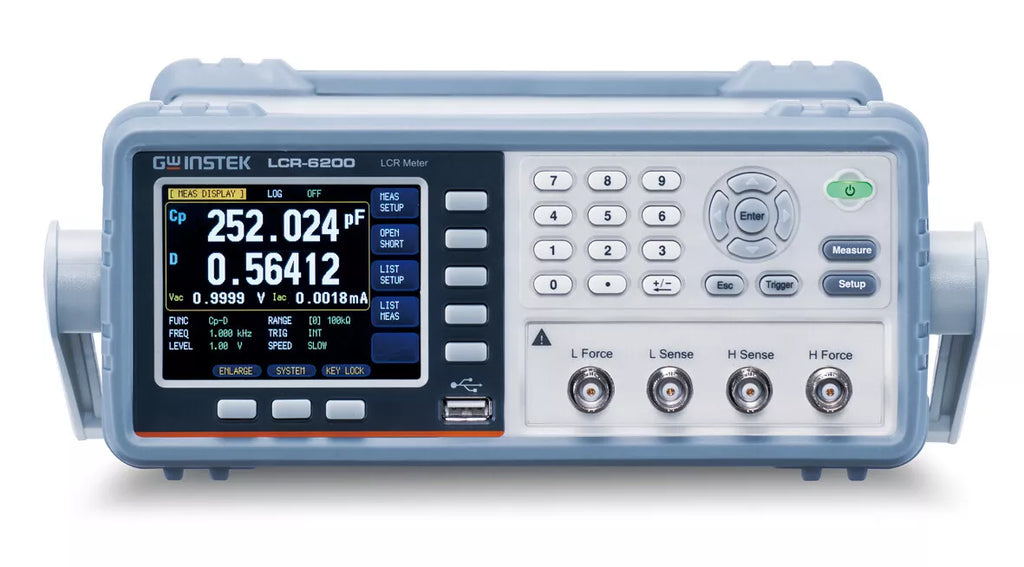 GW Instek LCR-6002 Precision LCR Meter - 10Hz to 2kHz, 0.05% Accuracy