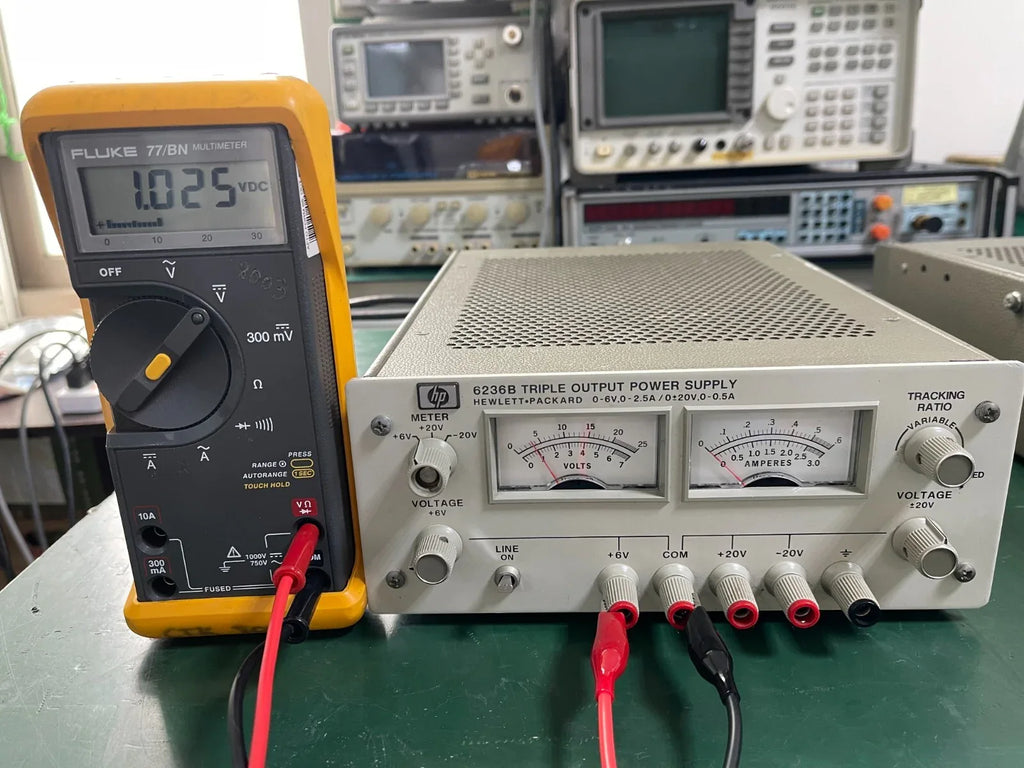HP Agilent 6236B Triple Output DC Power Supply 0-20V, 0-2.5A, 35W - ZYYKZ Test Equipment
