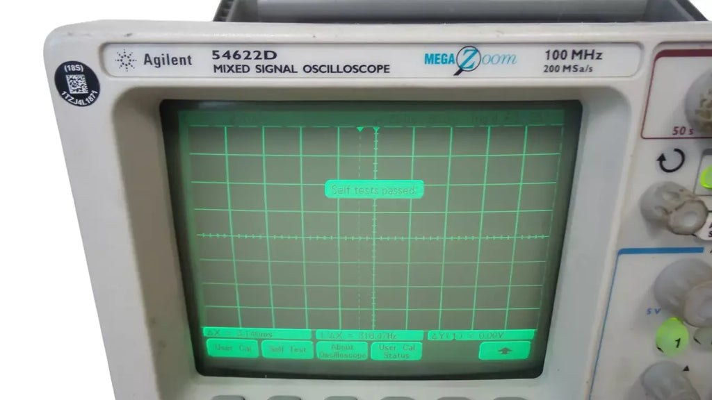 Agilent 54622D 100 MHz Mixed Signal Oscilloscope with 4 Channels - ZYYKZ Test Equipment