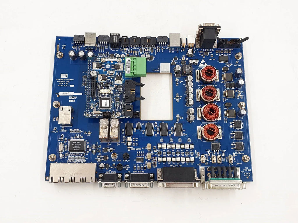 Brooks Automation VISION 148301 Main IV Board - Precision Control Module - ZYYKZ Test Equipment