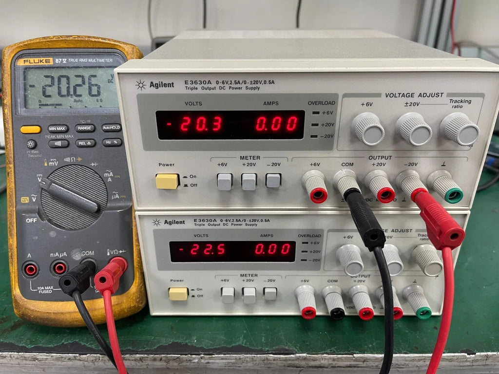 Agilent E3630A Triple Output DC Power Supply 0-6V/5A, 0-25V/1A, 0-25V/1A - ZYYKZ Test Equipment