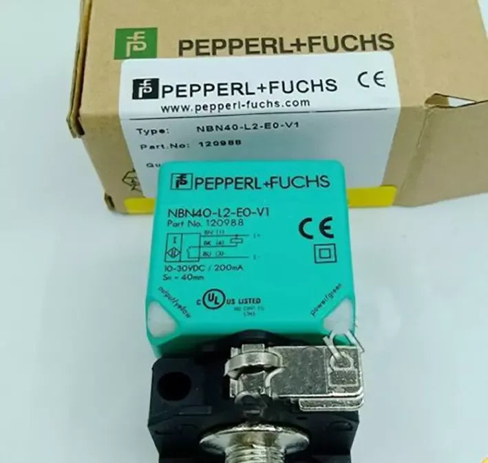 Pepperl+Fuchs NBN40-L2-E0-V1 Inductive Proximity Sensor, 40mm Range - ZYYKZ Test Equipment