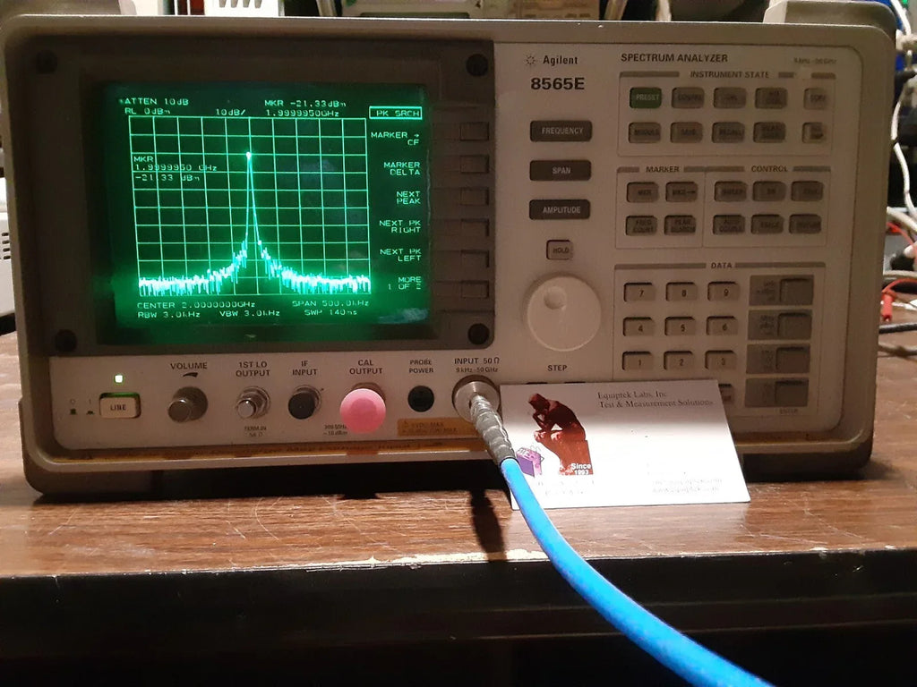 Agilent 8565E 50 GHz High-Performance Spectrum Analyzer - ZYYKZ Test Equipment