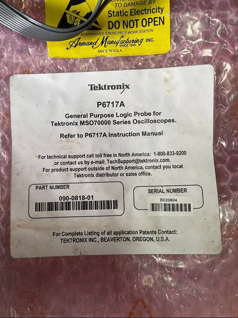Tektronix P6717A 17-Channel General Purpose Logic Probe