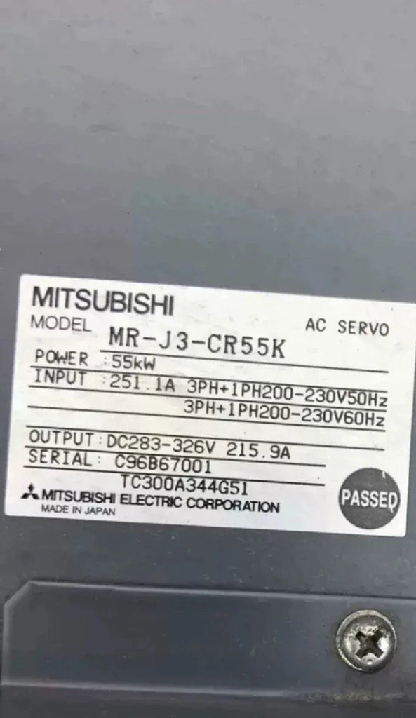 Mitsubishi MR-J3-CR55K High-Performance Servo Drive Controller for Industrial Automation - ZYYKZ Test Equipment