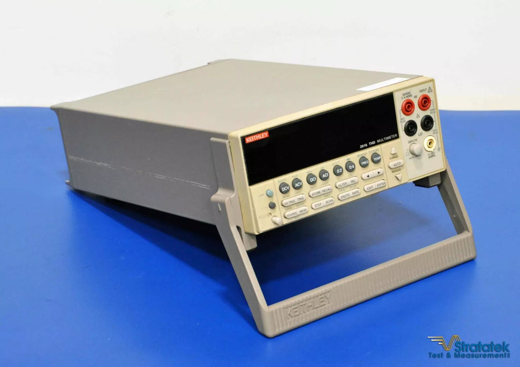 Keithley 2016 6.5 Digit THD Multimeter - NIST Traceable & Calibrated