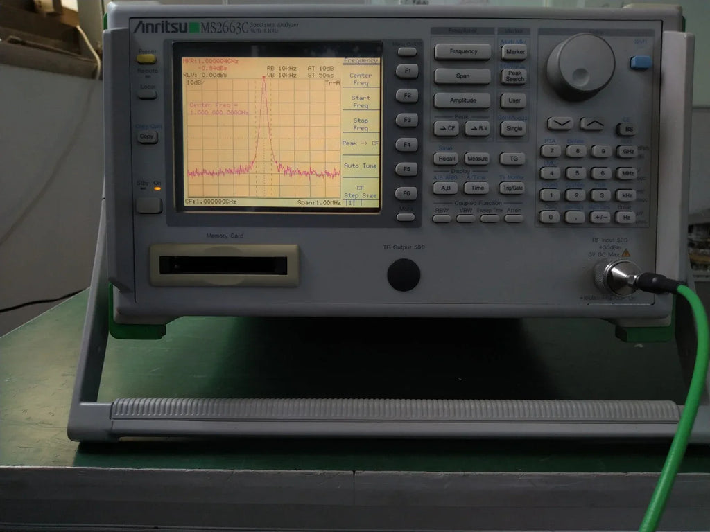Anritsu MS2663C Spectrum Analyzer 9 kHz to 8.1 GHz with Options 02, 04, 06, 10 - ZYYKZ Test Equipment