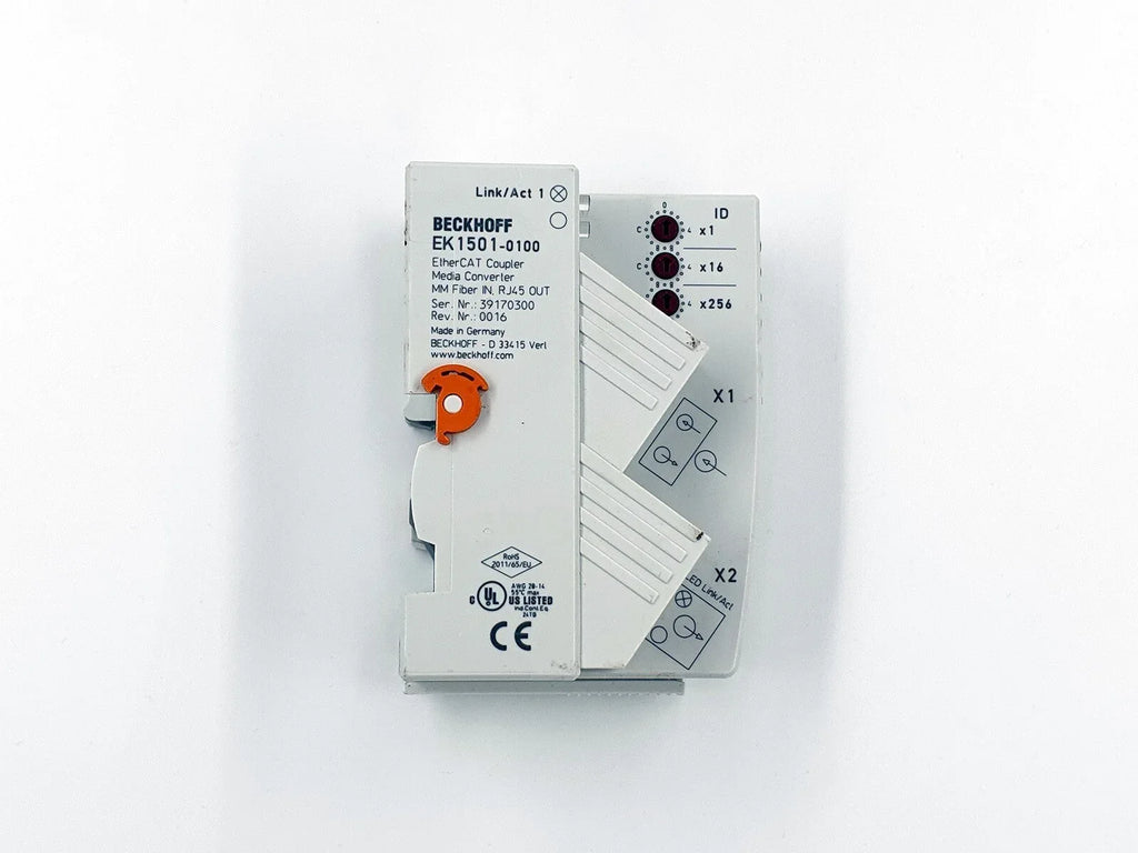 Beckhoff EK1501 EtherCAT Coupler PLC Module - ZYYKZ Test Equipment