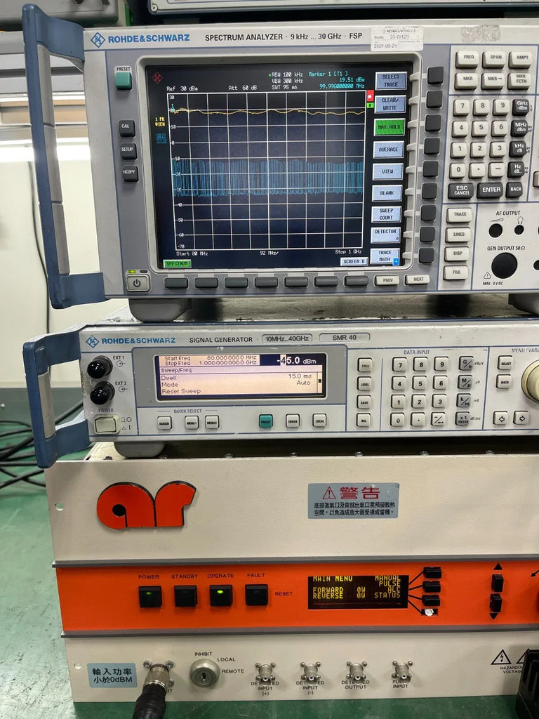 Amplifier Research AR 150W1000 150W RF Power Amplifier 80-1000 MHz - ZYYKZ Test Equipment