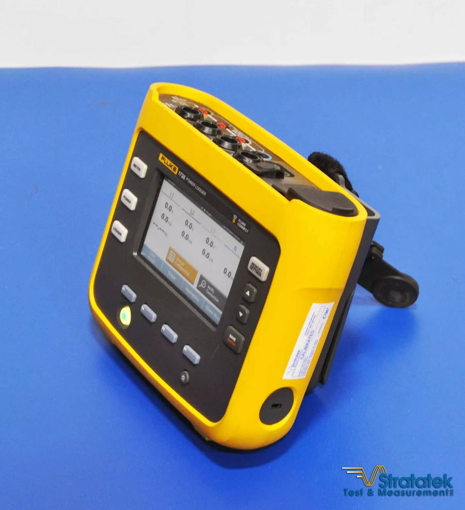 Fluke 1738 3-Phase Power Logger with 1500A Probes and Fluke Connect - NIST Calibrated