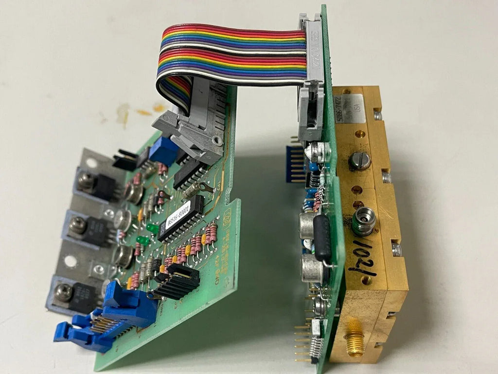 HP Agilent 5086-7472 40GHz RF Switch/Doubler with 5062-1273 & 08516-60034 Boards - ZYYKZ Test Equipment