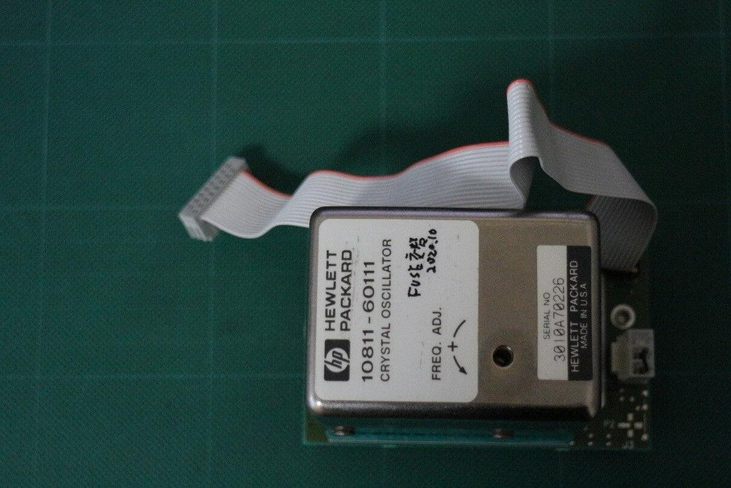 HP Precision Crystal Oscillator - Stable Frequency Reference - ZYYKZ Test Equipment