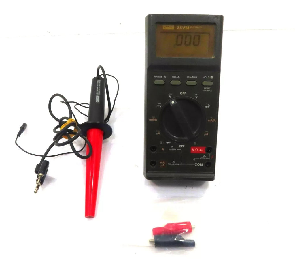 Fluke 27 Digital Multimeter with True RMS and Free Shipping - ZYYKZ Test Equipment
