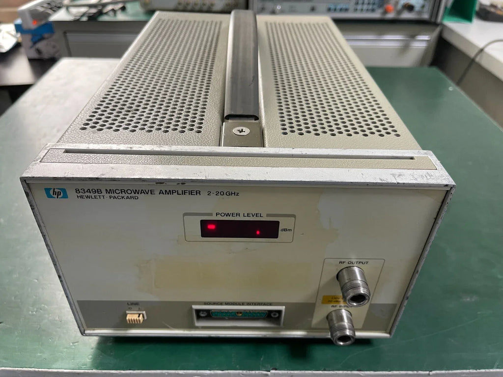 Agilent 8349B Microwave Amplifier 2 GHz to 20 GHz High Gain RF Amplifier - ZYYKZ Test Equipment