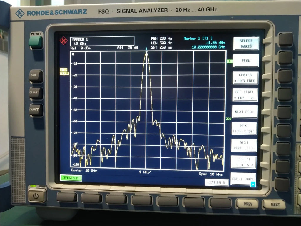 Rohde & Schwarz FSQ40 Signal Analyzer 20 Hz to 40 GHz - ZYYKZ Test Equipment