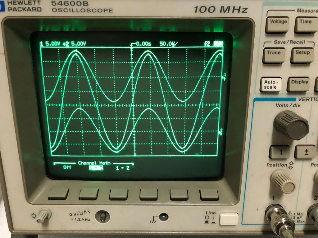 HP Agilent 54600B 100MHz 2-Channel Digital Oscilloscope - ZYYKZ Test Equipment