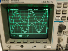 Load image into Gallery viewer, HP Agilent 54600B 100MHz 2-Channel Digital Oscilloscope - ZYYKZ Test Equipment