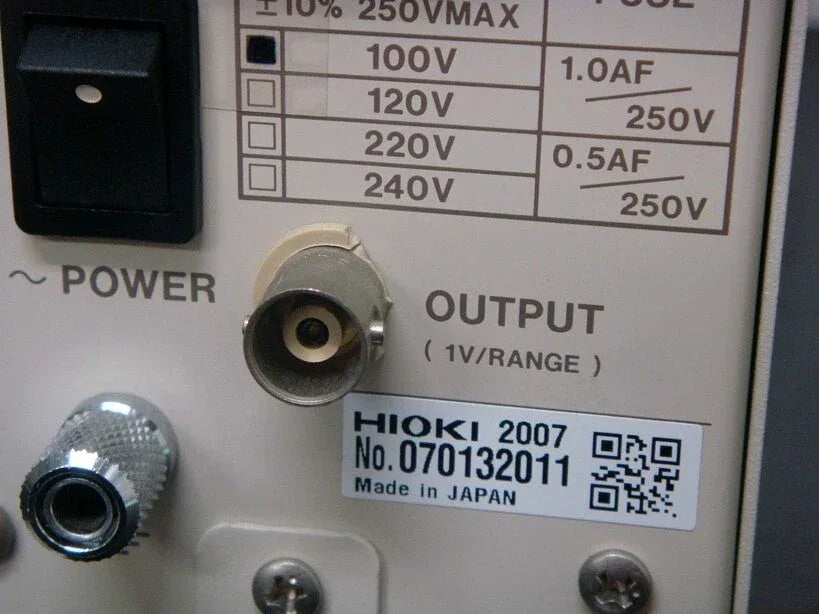 Hioki 3270 Precision DC Current Monitor with High Accuracy - ZYYKZ Test Equipment