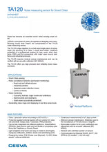 Load image into Gallery viewer, CESVA TA120 Class 1 Outdoor Noise Measuring Sensor