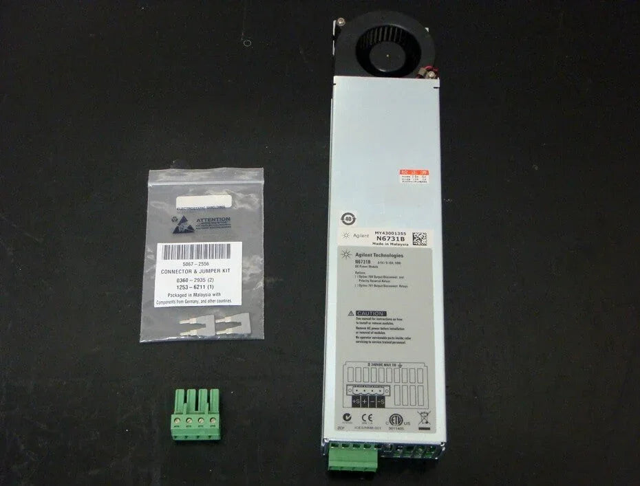 Agilent N6731B Triple Output Programmable DC Power Supply Module - ZYYKZ Test Equipment