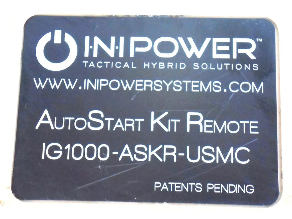 INIPOWER IG1000-ASKR-USMC Marine-Grade Motor for Heavy-Duty Applications - ZYYKZ Test Equipment