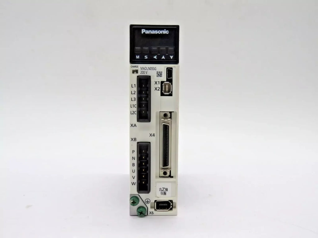 Panasonic MINAS MADLN05SG AC Servo Drive 100W 0-240V 1.2A - ZYYKZ Test Equipment